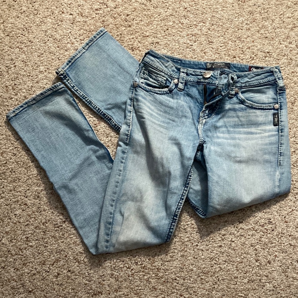Silver Suki Jeans 28x33